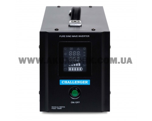 ДБЖ Challenger HomeLine 1500T24 з правильною синусоїдою, 24В, 1050Вт HL1500T24